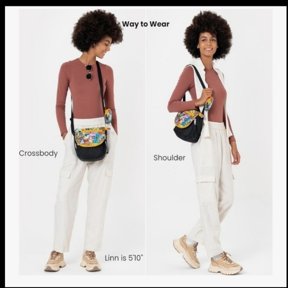 Colorful Artistic Crossbody Bag Anti Theft - Picture 3 of 15
